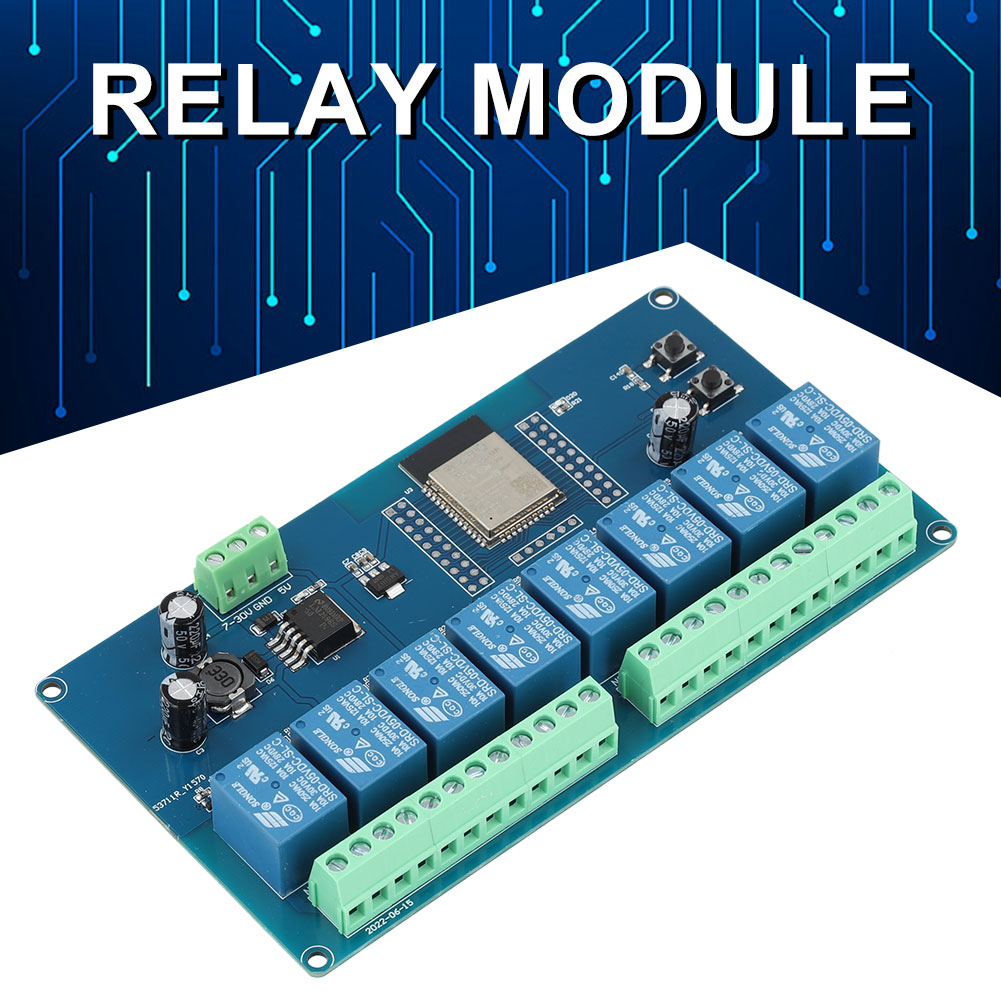 Esp32 1/2/8 canais módulo de f - Relay 8 Channel Board avaliação e preço