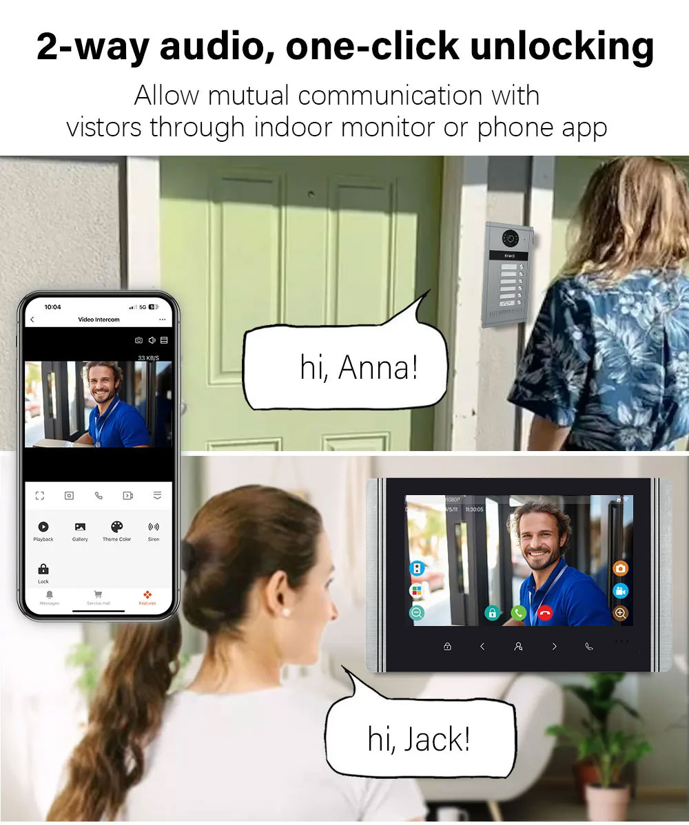 1080p tuya inteligente vídeo p - Smart Doorbell Wired avaliação e preço